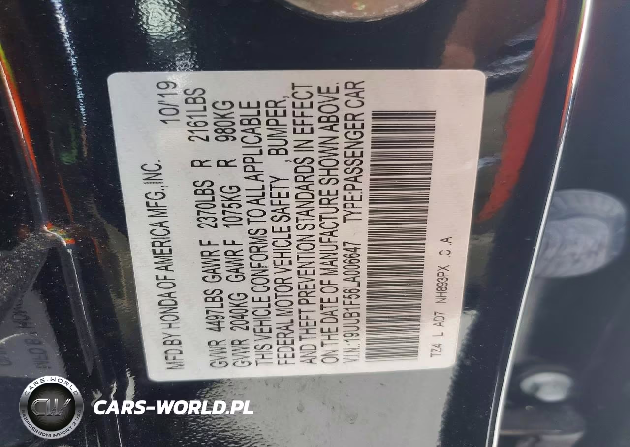 ACURA TLX TECHNO VIN:19UUB1F56LA006647 - 12