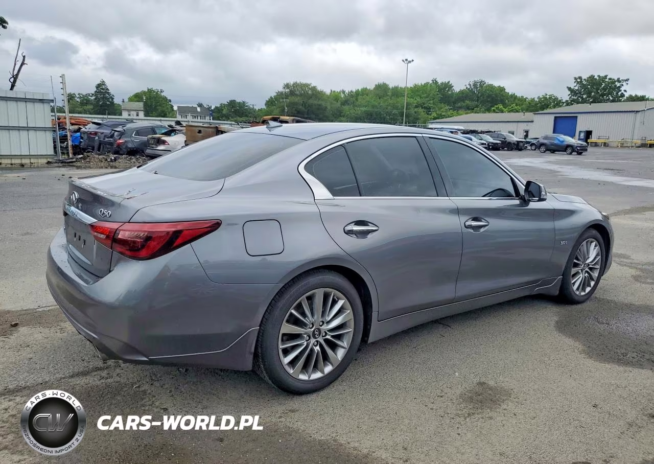 2019 Infiniti Q50 3.0T Luxe VIN:JN1EV7AR0KM550021 - 3