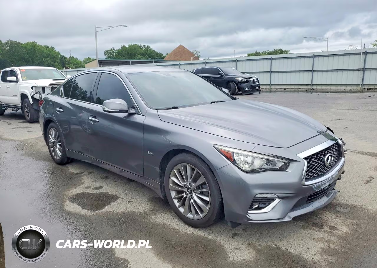 2019 Infiniti Q50 3.0T Luxe VIN:JN1EV7AR0KM550021 - 4