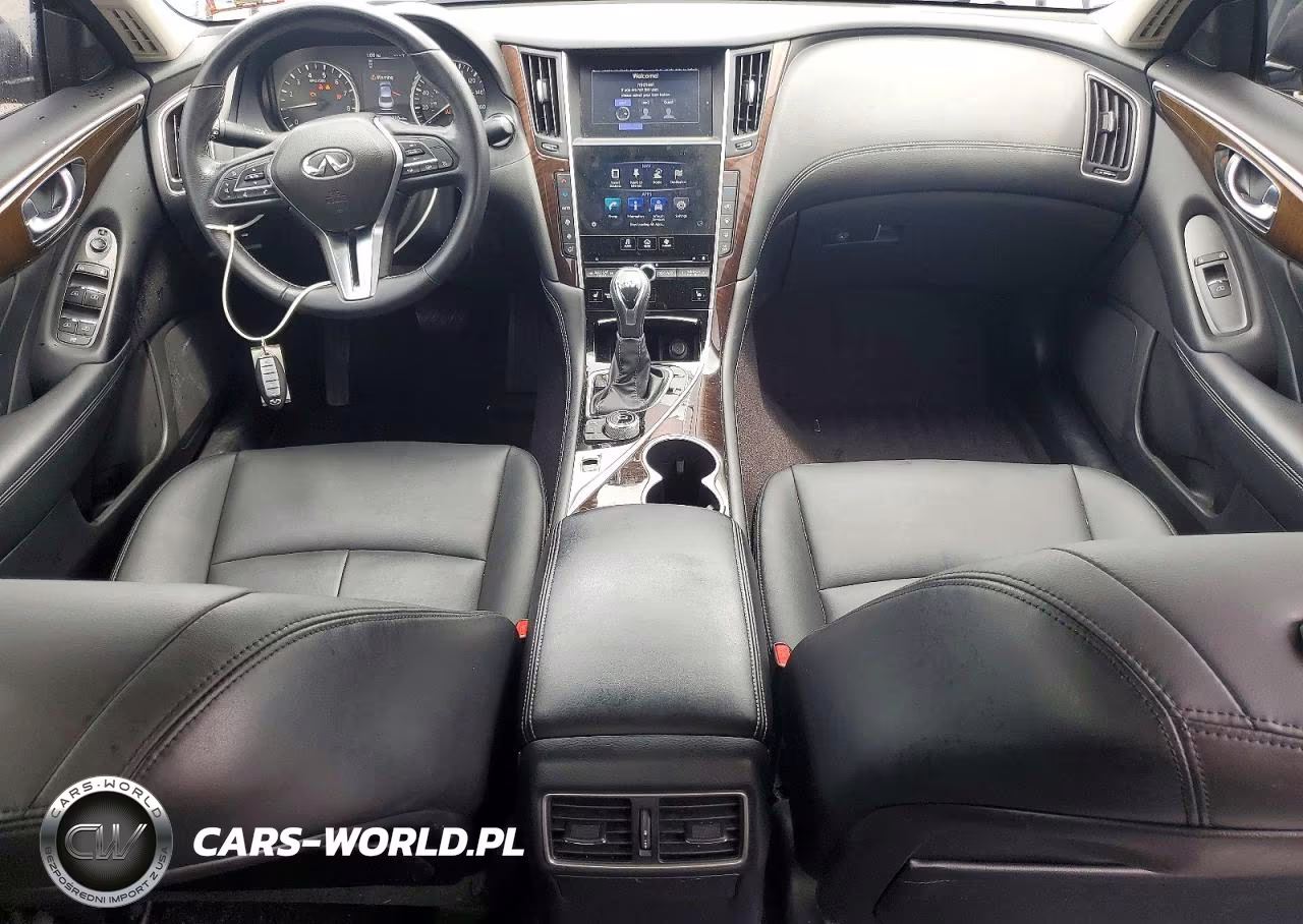 2019 Infiniti Q50 3.0T Luxe VIN:JN1EV7AR0KM550021 - 8