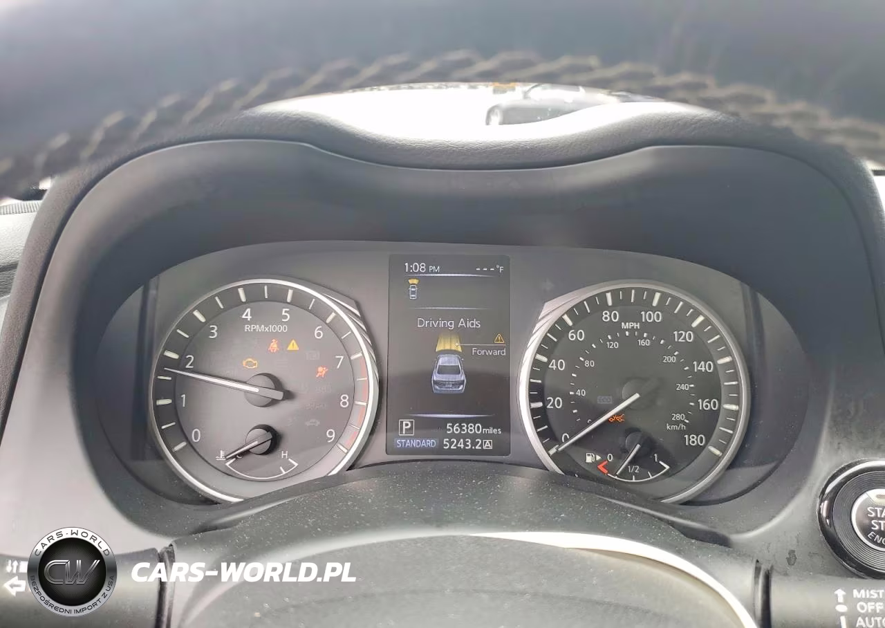 2019 Infiniti Q50 3.0T Luxe VIN:JN1EV7AR0KM550021 - 9