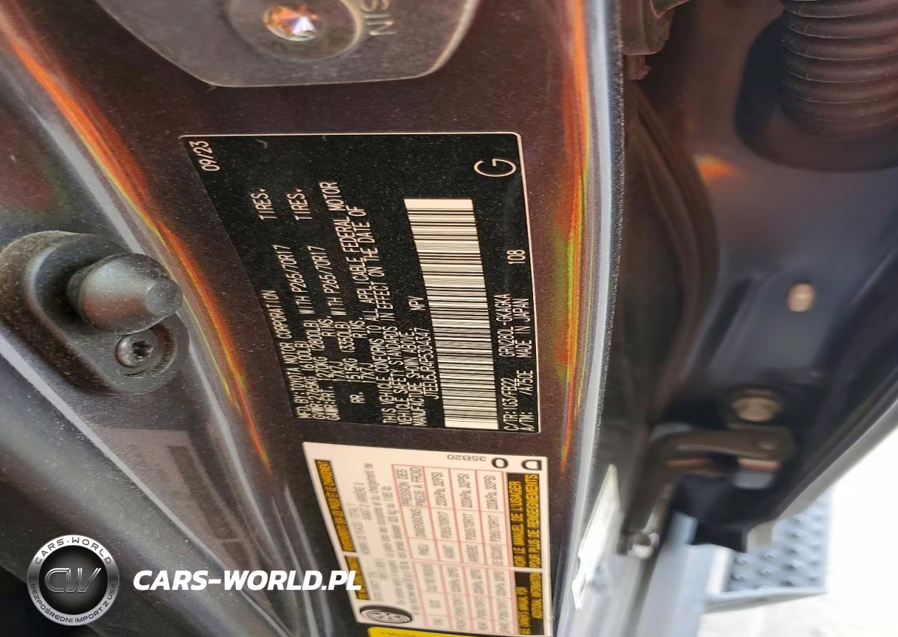 2023 Toyota 4Runner Sr5 VIN:JTEEU5JR4P5304347 - 12