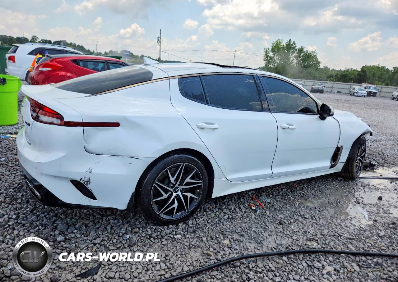 2022 Kia Stinger Gt Line VIN:KNAE35LD1N6114101 - 3