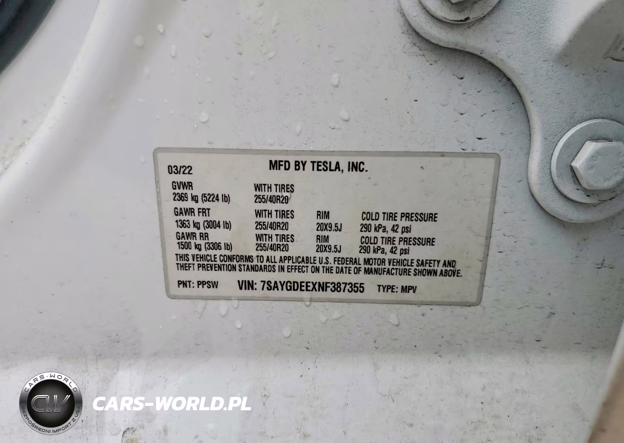 2022 Tesla Model Y VIN:7SAYGDEEXNF387355 - 13