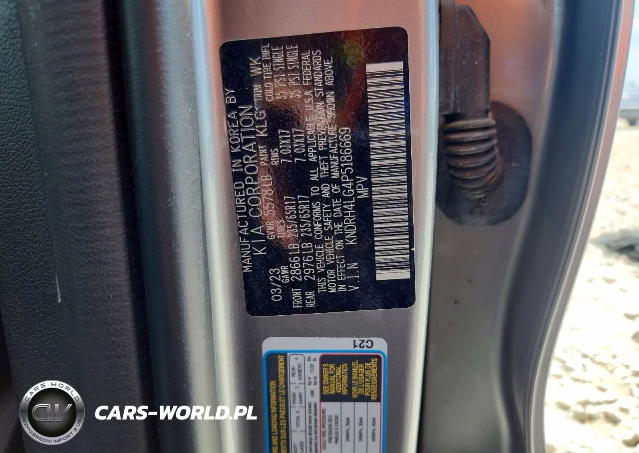 2023 Kia Sorento Ex VIN:KNDRH4LG4P5186669 - 13