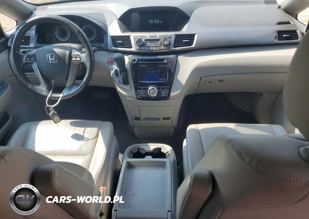 2015 Honda Odyssey Exl VIN:5FNRL5H60FB120203 - 8
