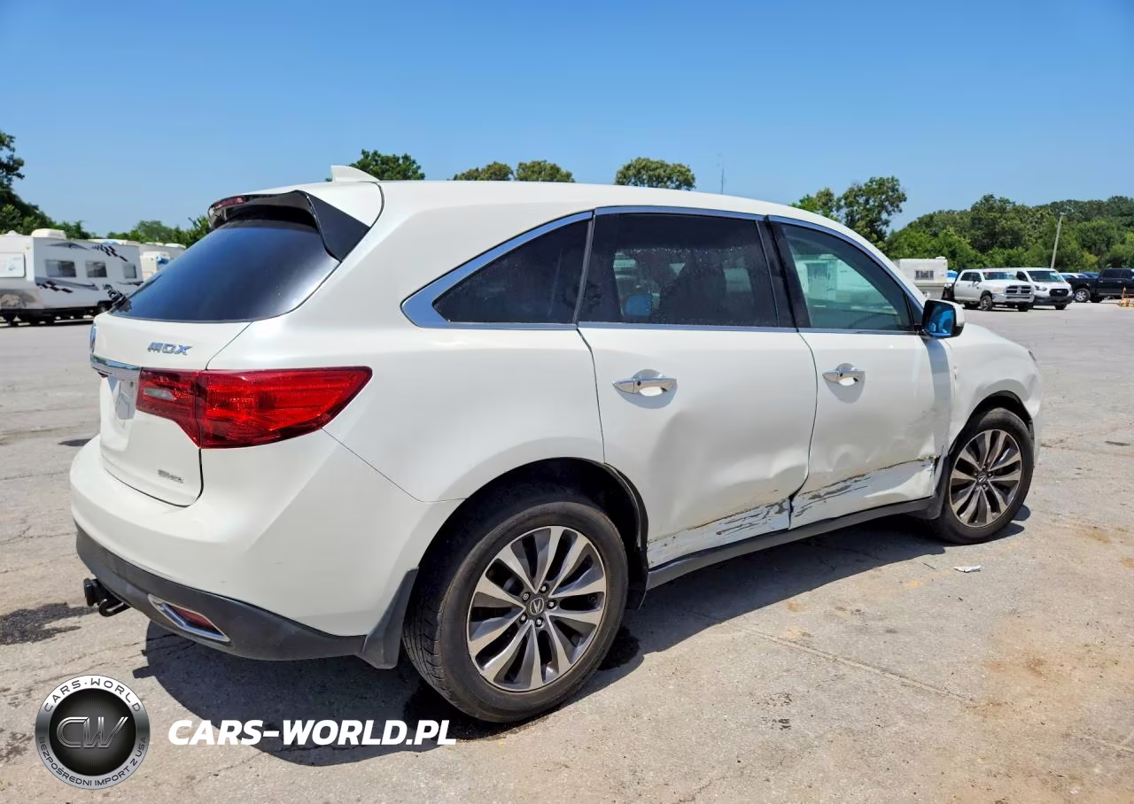 2016 Acura Mdx Technology VIN:5FRYD4H45GB011849 - 3