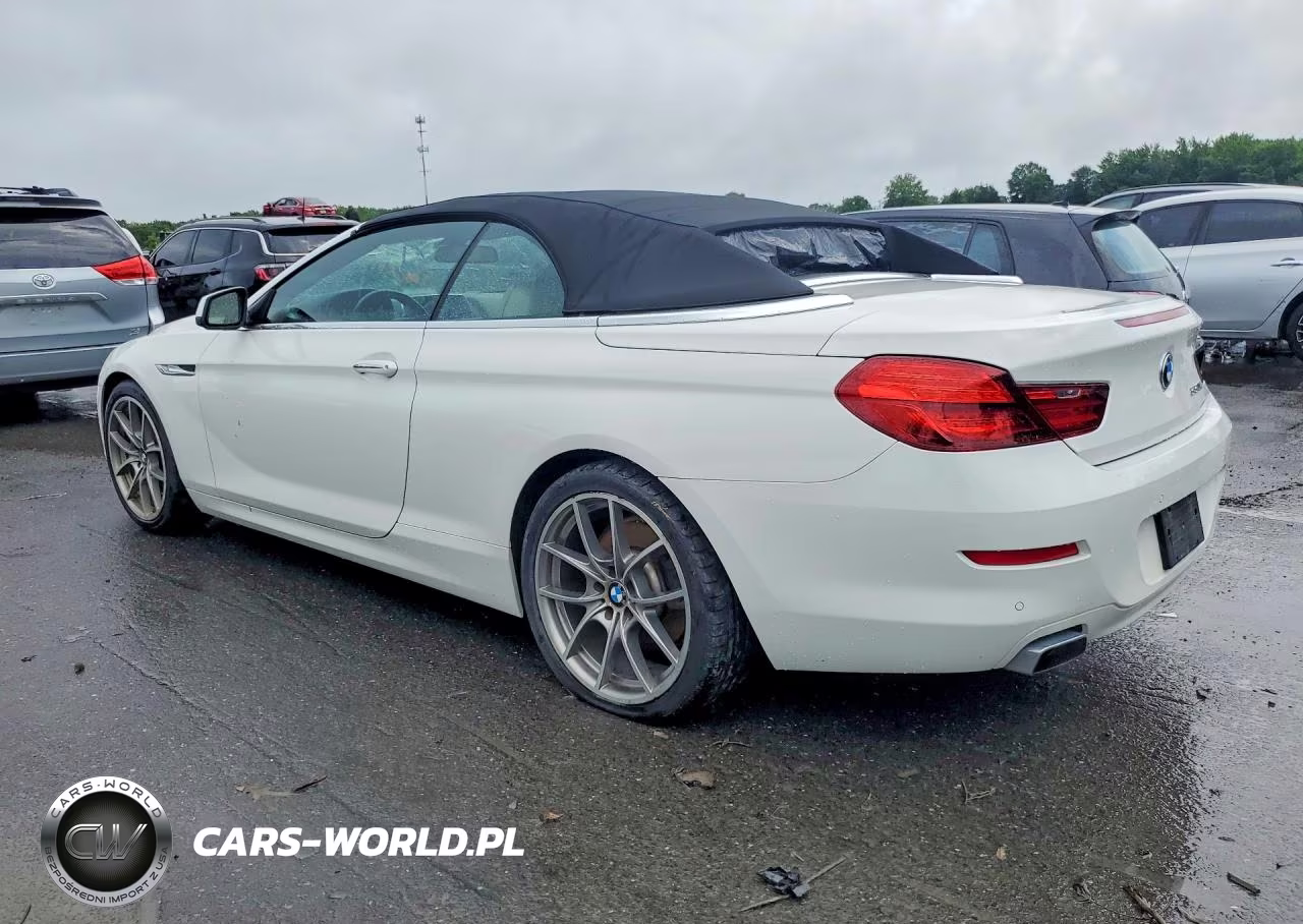 2012 BMW 650 I VIN:WBALZ3C52CDL70405 - 2