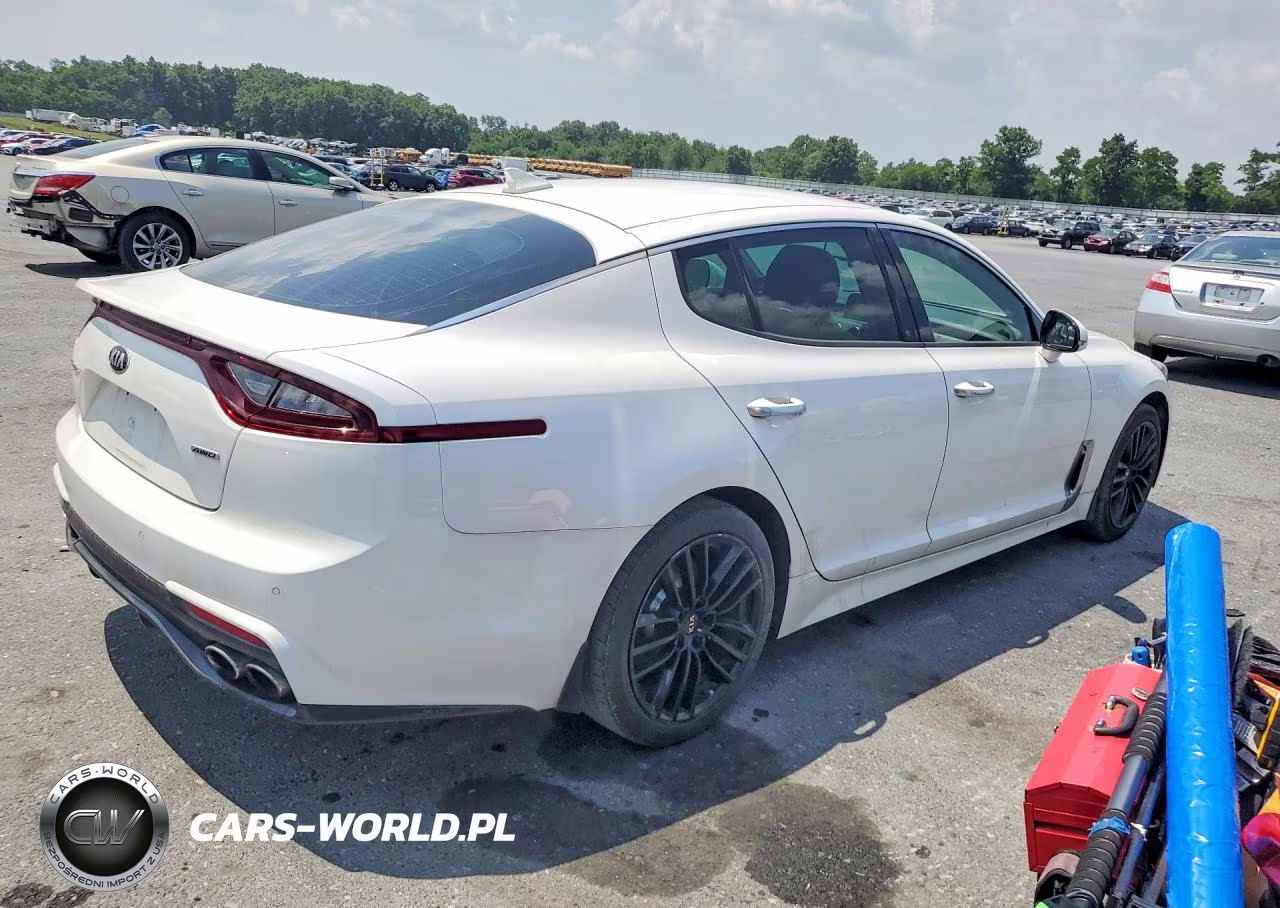 2018 Kia Stinger Base VIN:KNAE15LA3J6035910 - 3