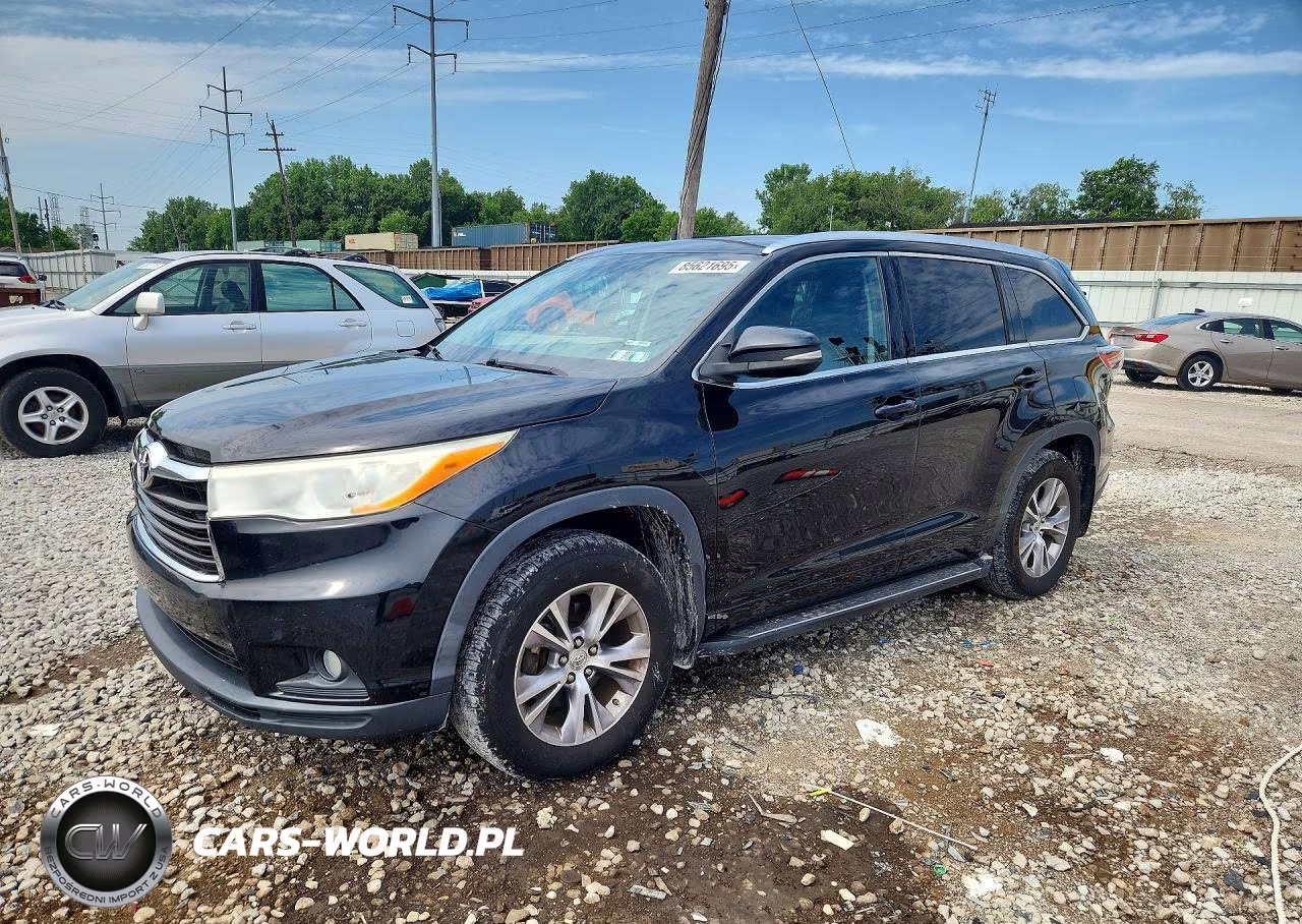 2014 Toyota Highlander Xle – zdjęcie 1 z 13