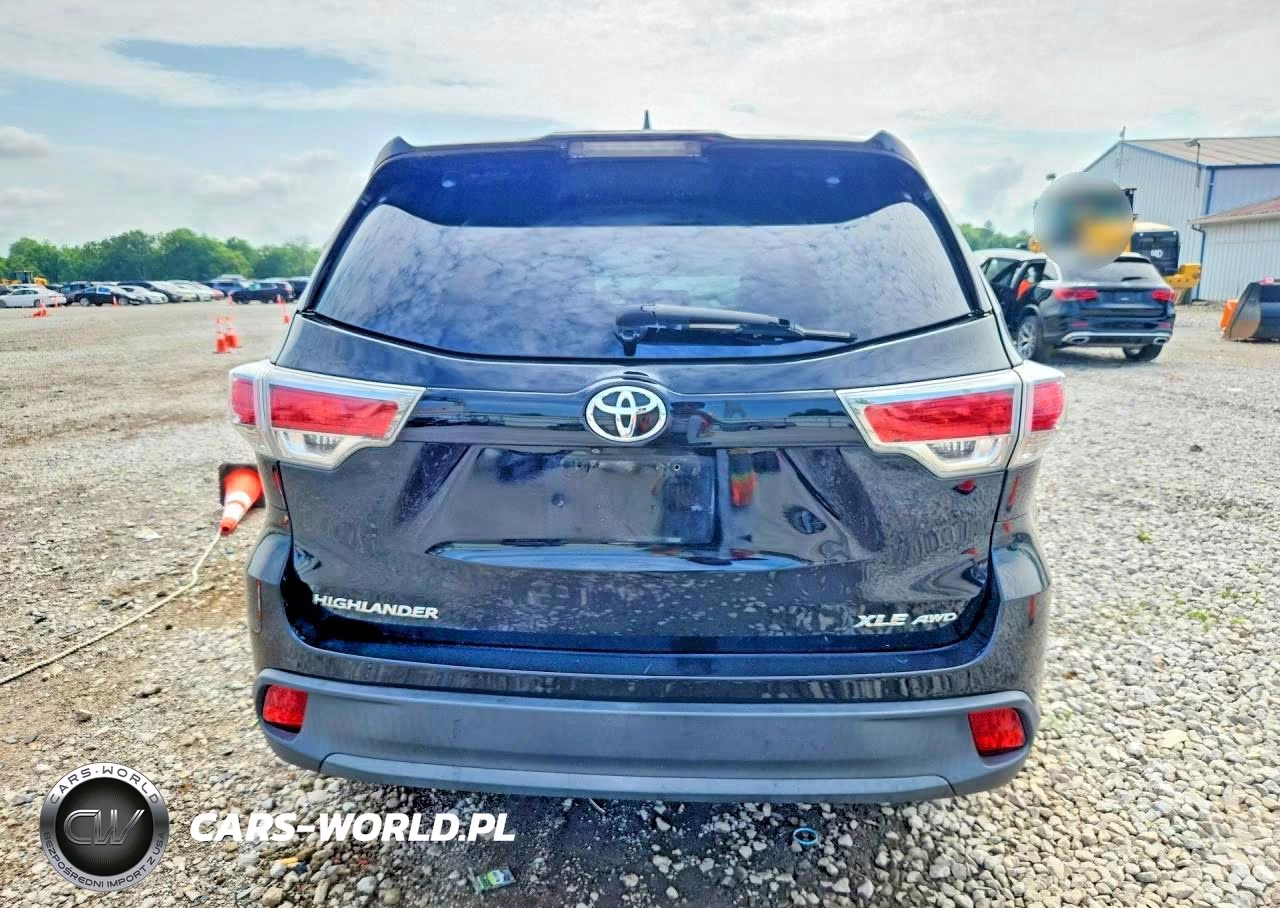 2014 Toyota Highlander Xle VIN:5TDJKRFH6ES040118 - 6