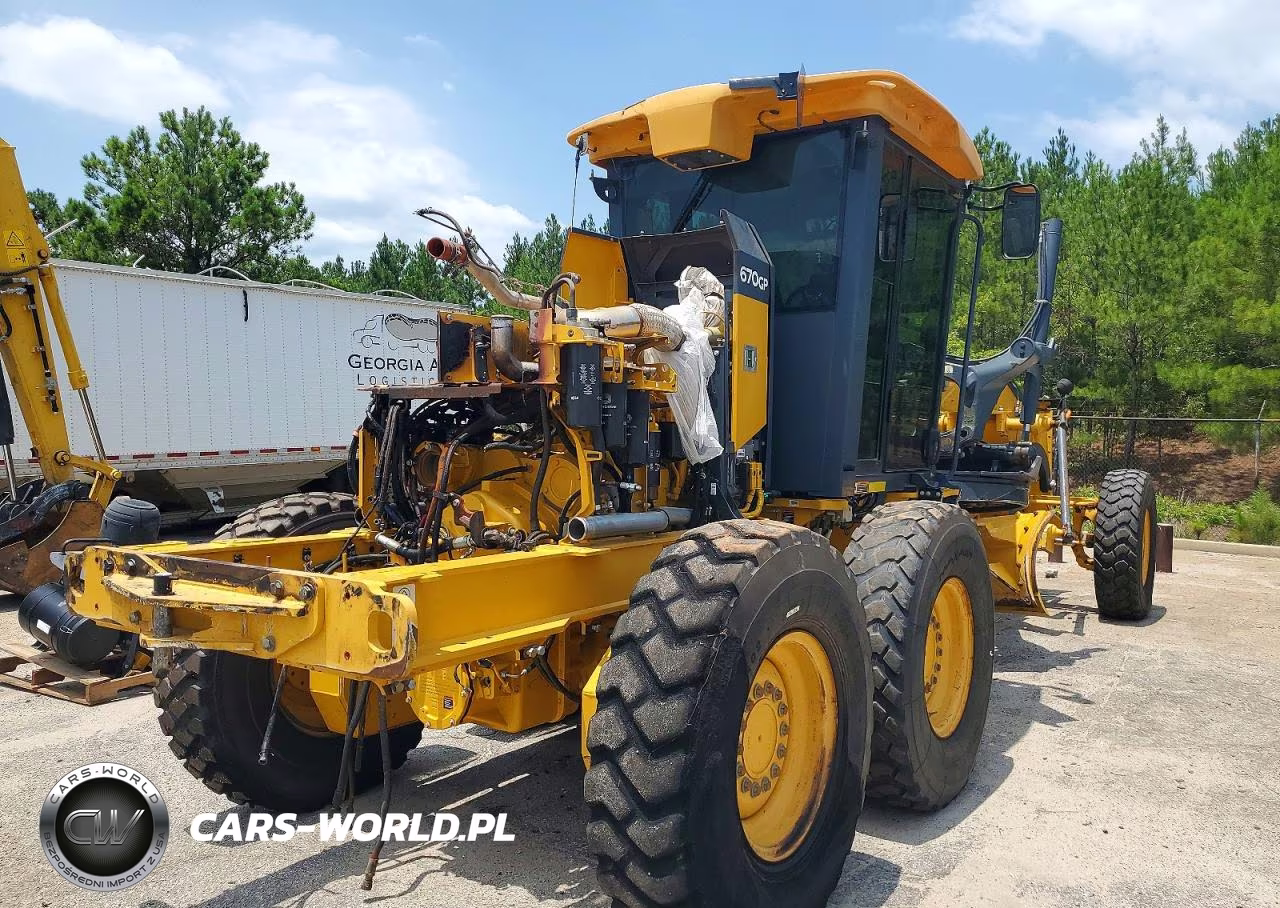 2021 John Deere 670Gp Motor Grader VIN:1DW670GPHMF711256 - 4
