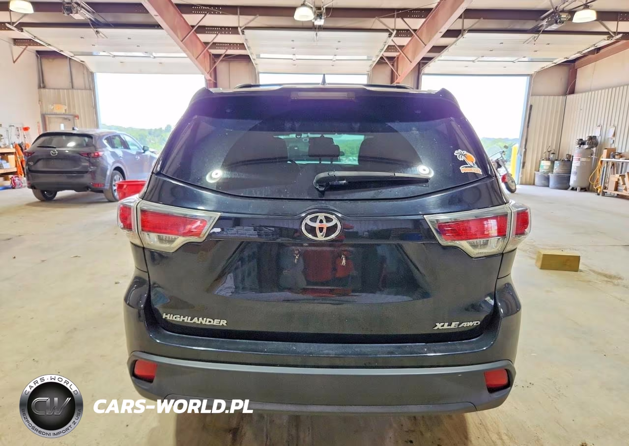 2016 Toyota Highlander Xle VIN:5TDJKRFH3GS287342 - 6