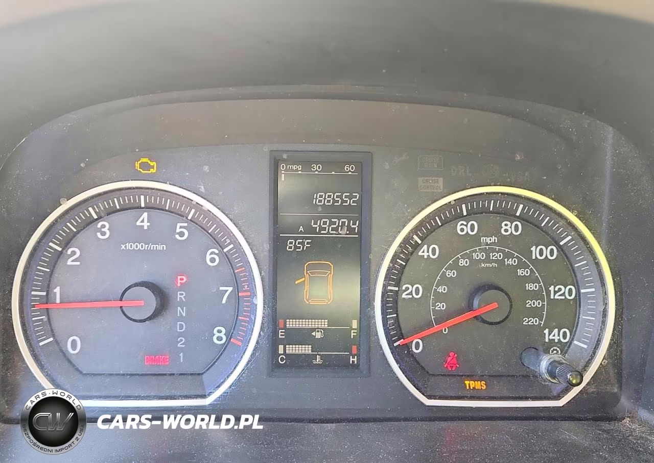 2007 Honda Cr-V Exl VIN:JHLRE387X7C043929 - 9