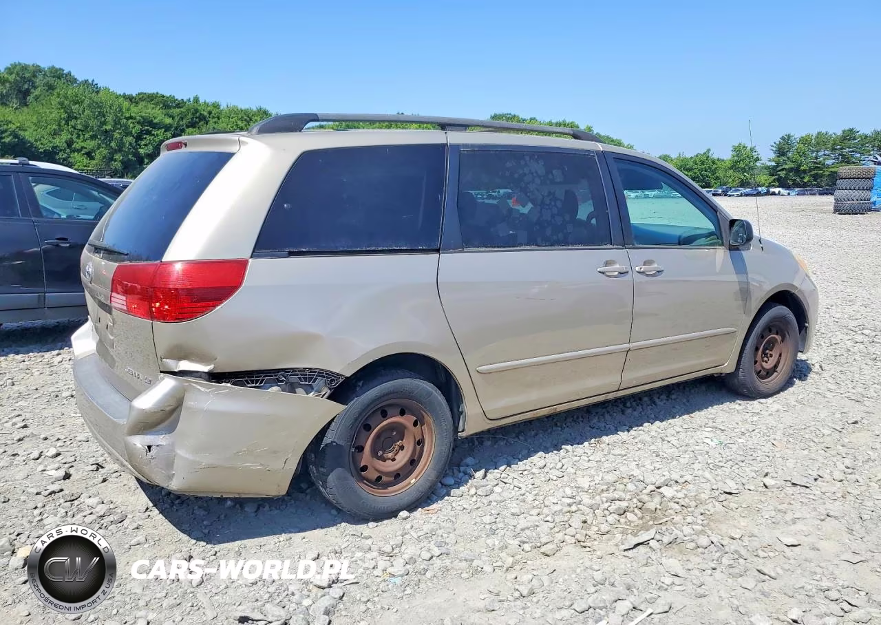 2004 Toyota Sienna Le 8 Passenger VIN:5TDZA23C44S160083 - 3