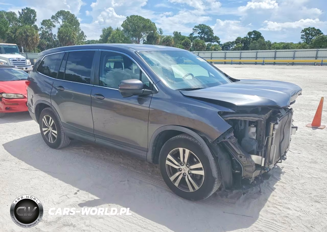 2016 Honda Pilot Exln VIN:5FNYF5H73GB024322 - 4