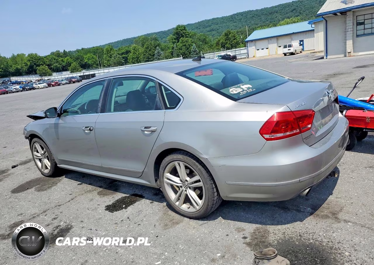 2013 Volkswagen Passat Sel VIN:1VWCN7A35DC050880 - 2