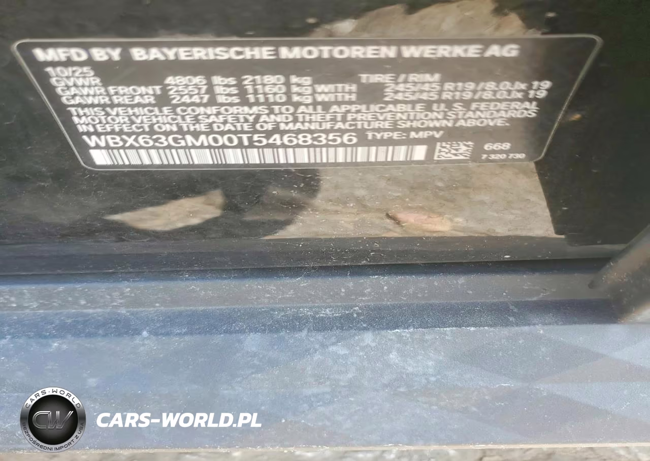 2026 BMW X2 xDrive28I VIN:WBX63GM00T5468356 - 12