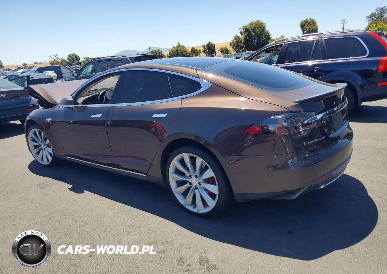 2014 Tesla Model S VIN:5YJSA1H16EFP35857 - 2