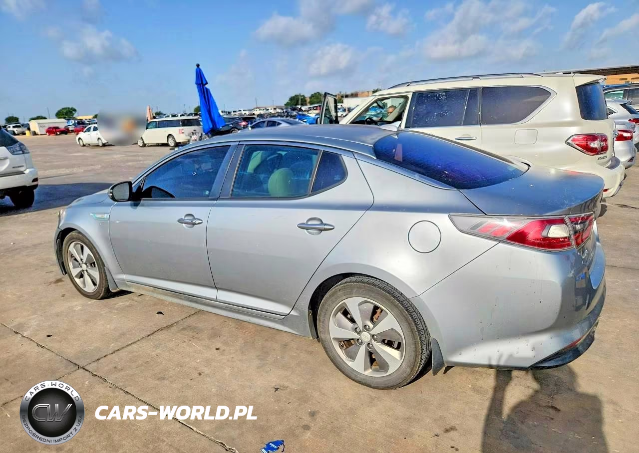 2014 Kia Optima Hybrid VIN:KNAGN4AD8E5074704 - 2