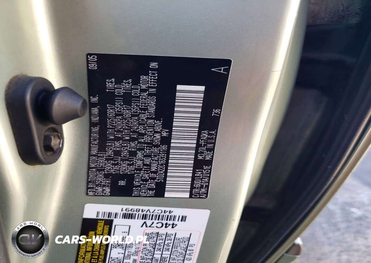 2006 Toyota Sienna Xle Limited 7 Passenger VIN:5TDZA22C16S391186 - 12