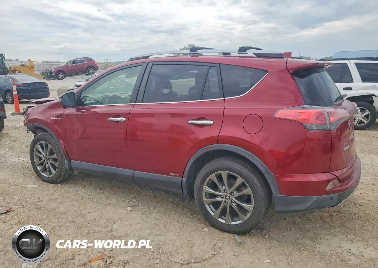 2018 Toyota Rav4 Hv Limited VIN:JTMDJREV1JD185905 - 2