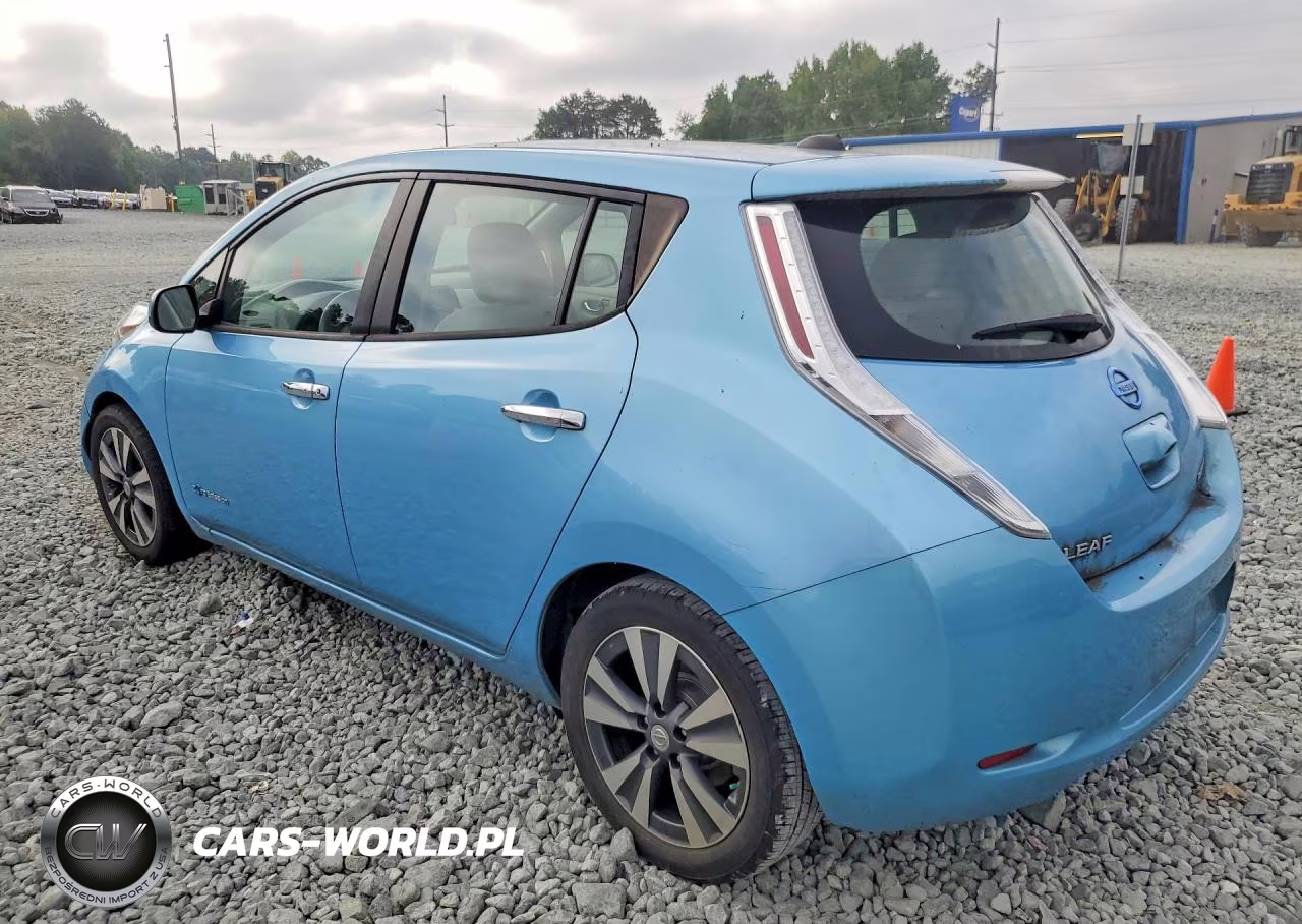2015 Nissan Leaf Sv VIN:1N4AZ0CP9FC323043 - 2