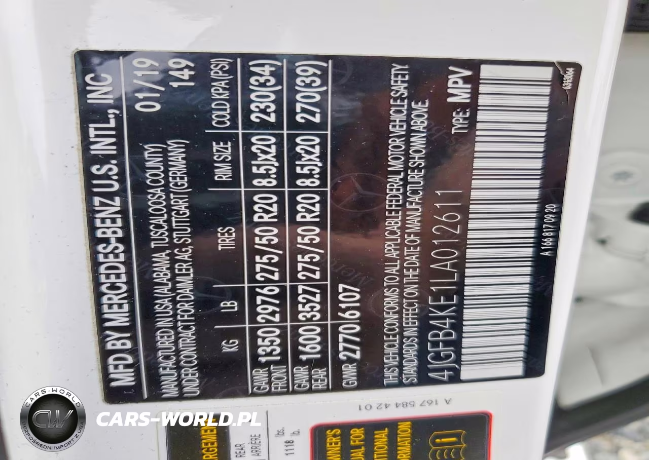 2020 Mercedes-Benz Gle 350 4Matic VIN:4JGFB4KE1LA012611 - 14