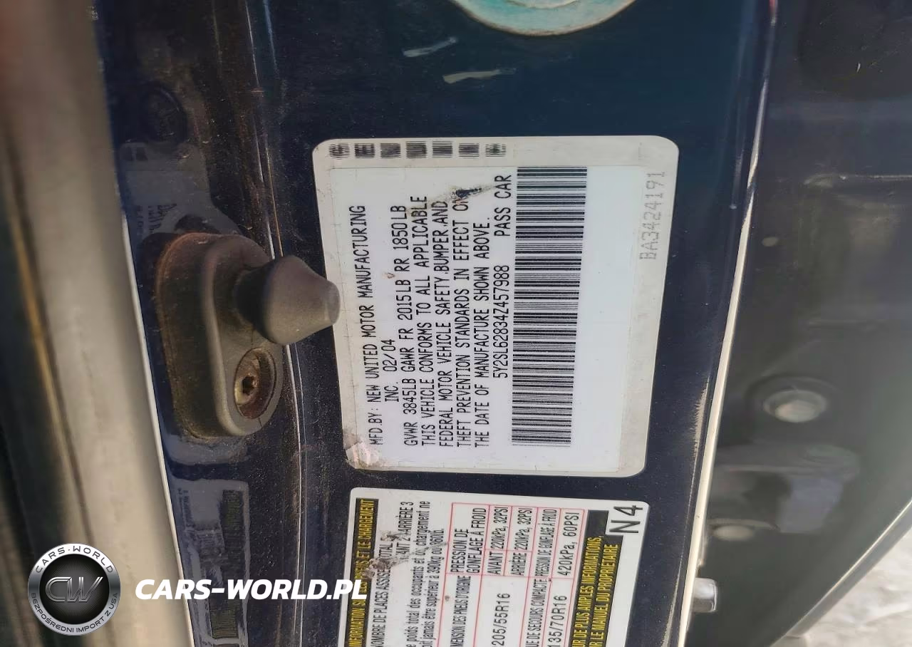 2004 Pontiac Vibe VIN:5Y2SL62834Z457988 - 13