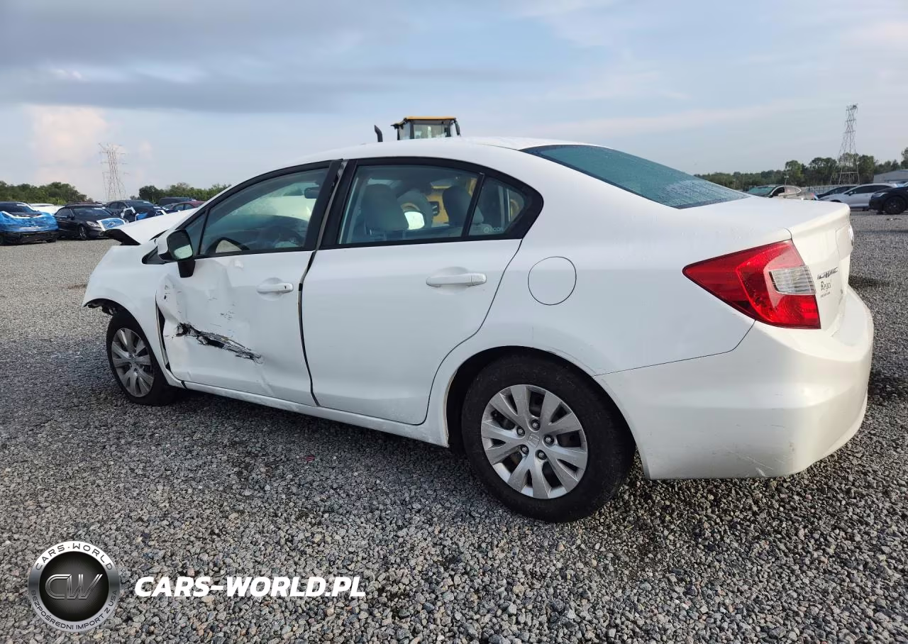 2012 Honda Civic Lx VIN:19XFB2F53CE078643 - 2