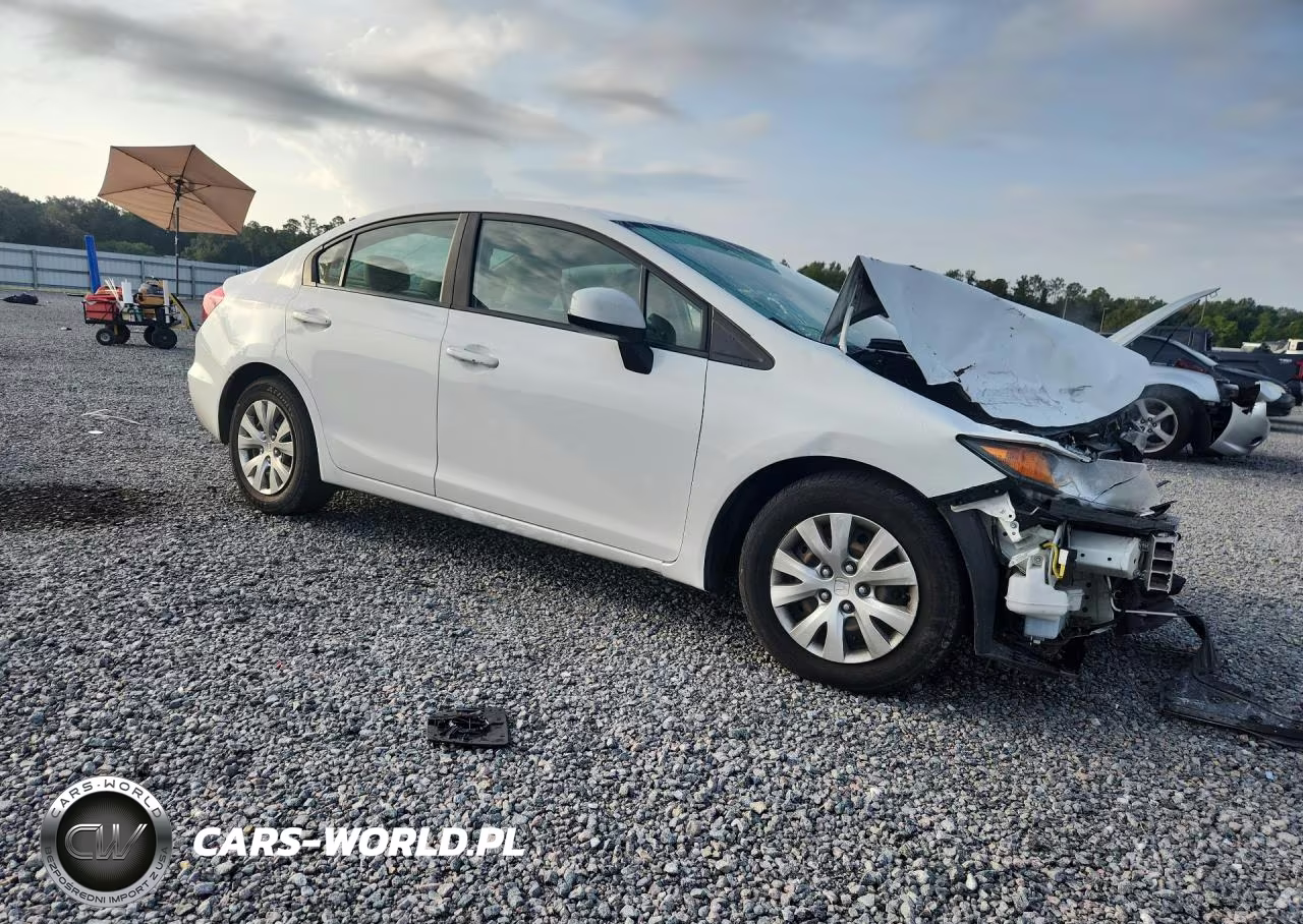 2012 Honda Civic Lx VIN:19XFB2F53CE078643 - 4