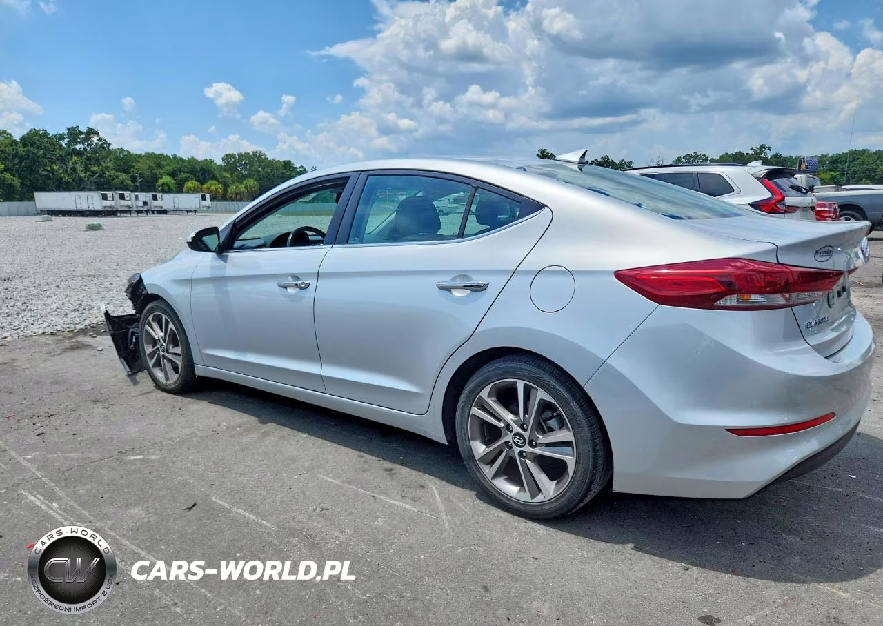 2017 Hyundai Elantra Limited VIN:5NPD84LF7HH017071 - 2