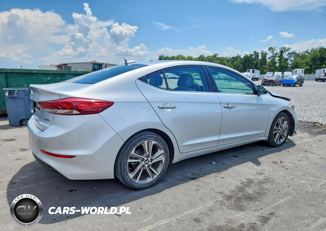2017 Hyundai Elantra Limited VIN:5NPD84LF7HH017071 - 3