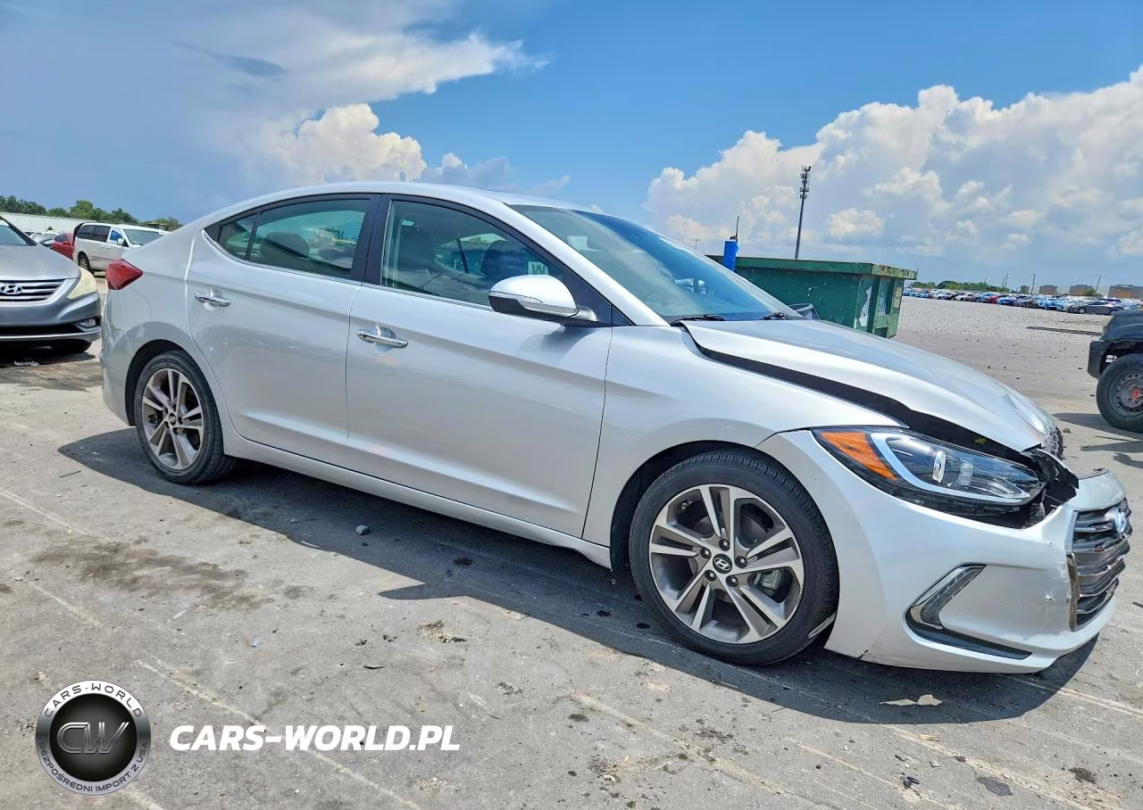 2017 Hyundai Elantra Limited VIN:5NPD84LF7HH017071 - 4