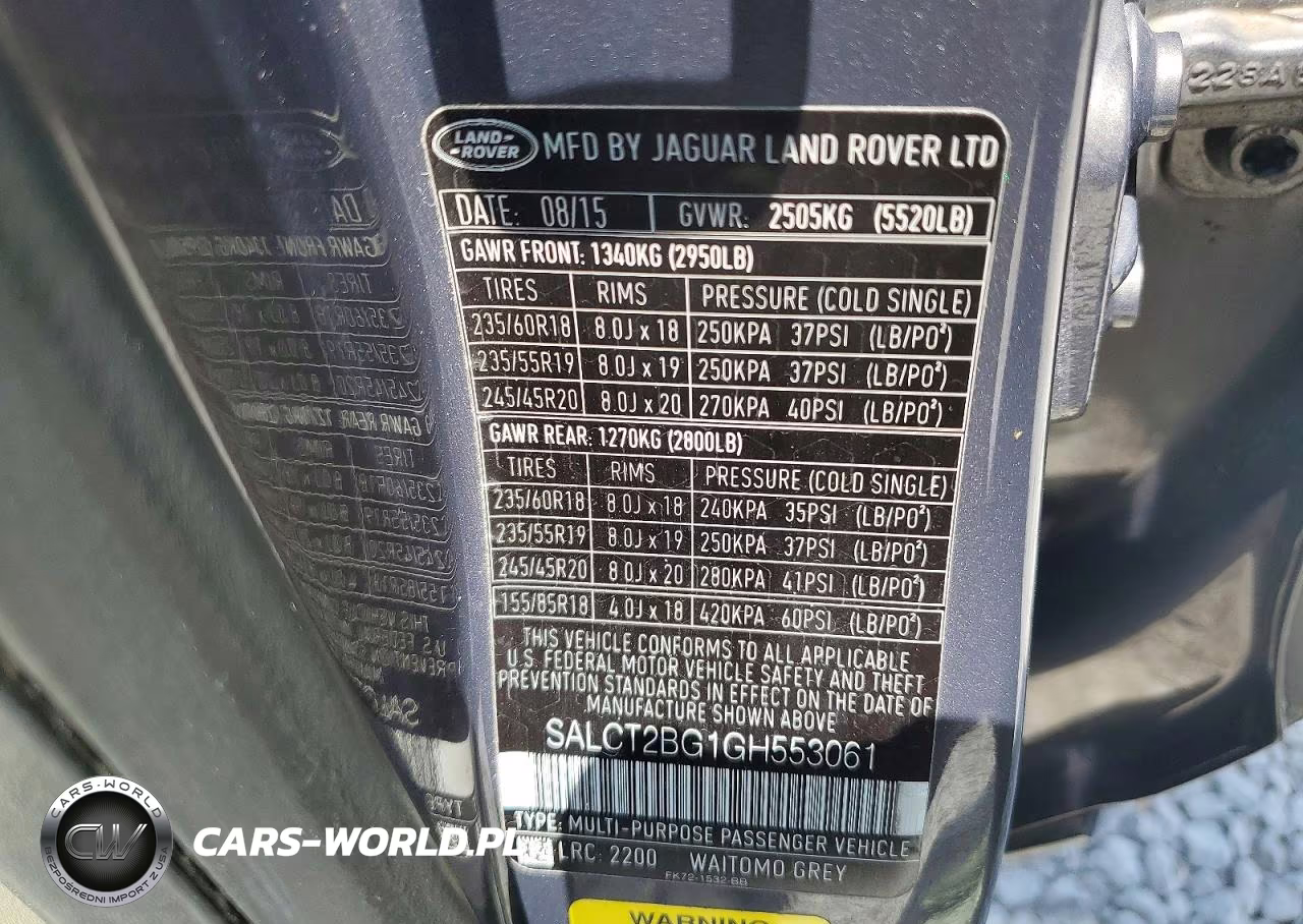 2016 Land Rover Discovery Sport Hse Luxury VIN:SALCT2BG1GH553061 - 13
