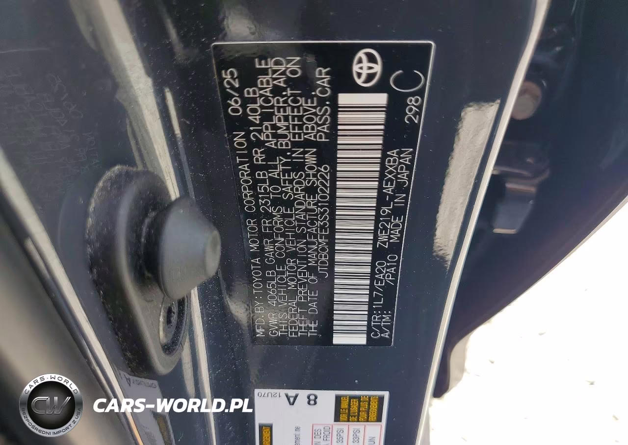 2025 Toyota Corolla Hybrid Xle VIN:JTDBCMFE3S3102226 - 12