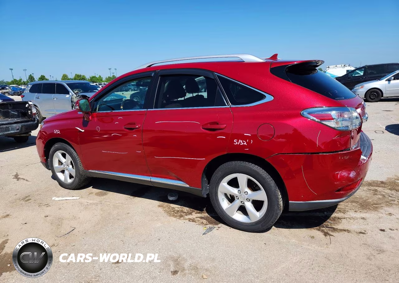 2010 Lexus Rx 350 VIN:2T2BK1BA8AC065969 - 2