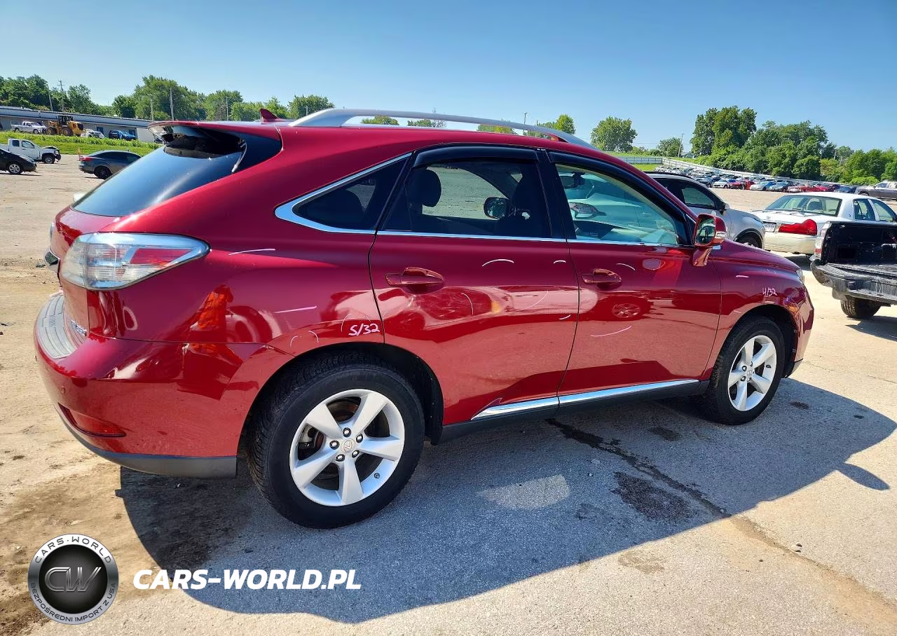 2010 Lexus Rx 350 VIN:2T2BK1BA8AC065969 - 3