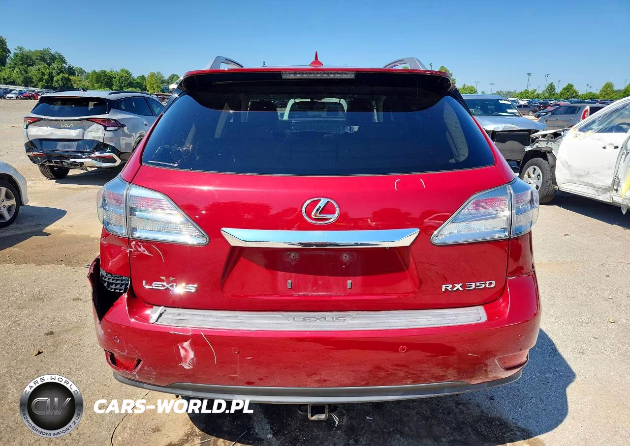 2010 Lexus Rx 350 VIN:2T2BK1BA8AC065969 - 6