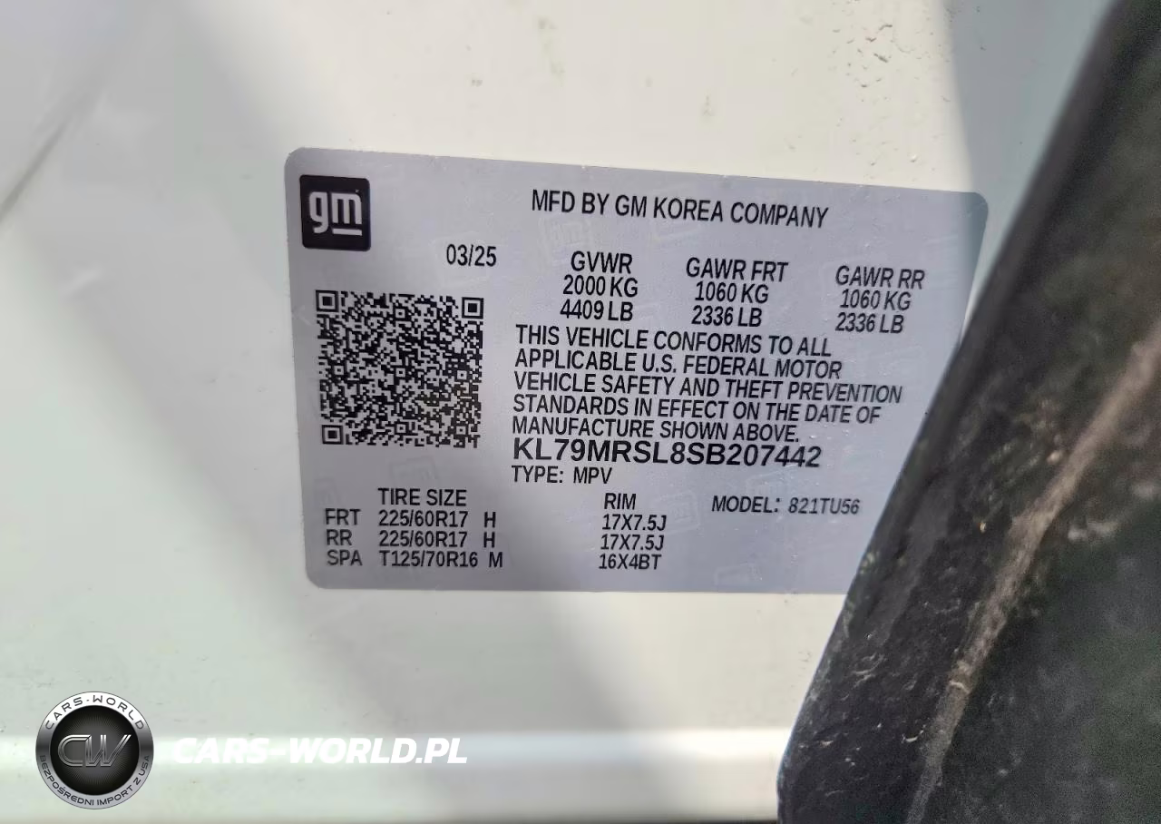 2025 Chevrolet Trailblazer Lt VIN:KL79MRSL8SB207442 - 13