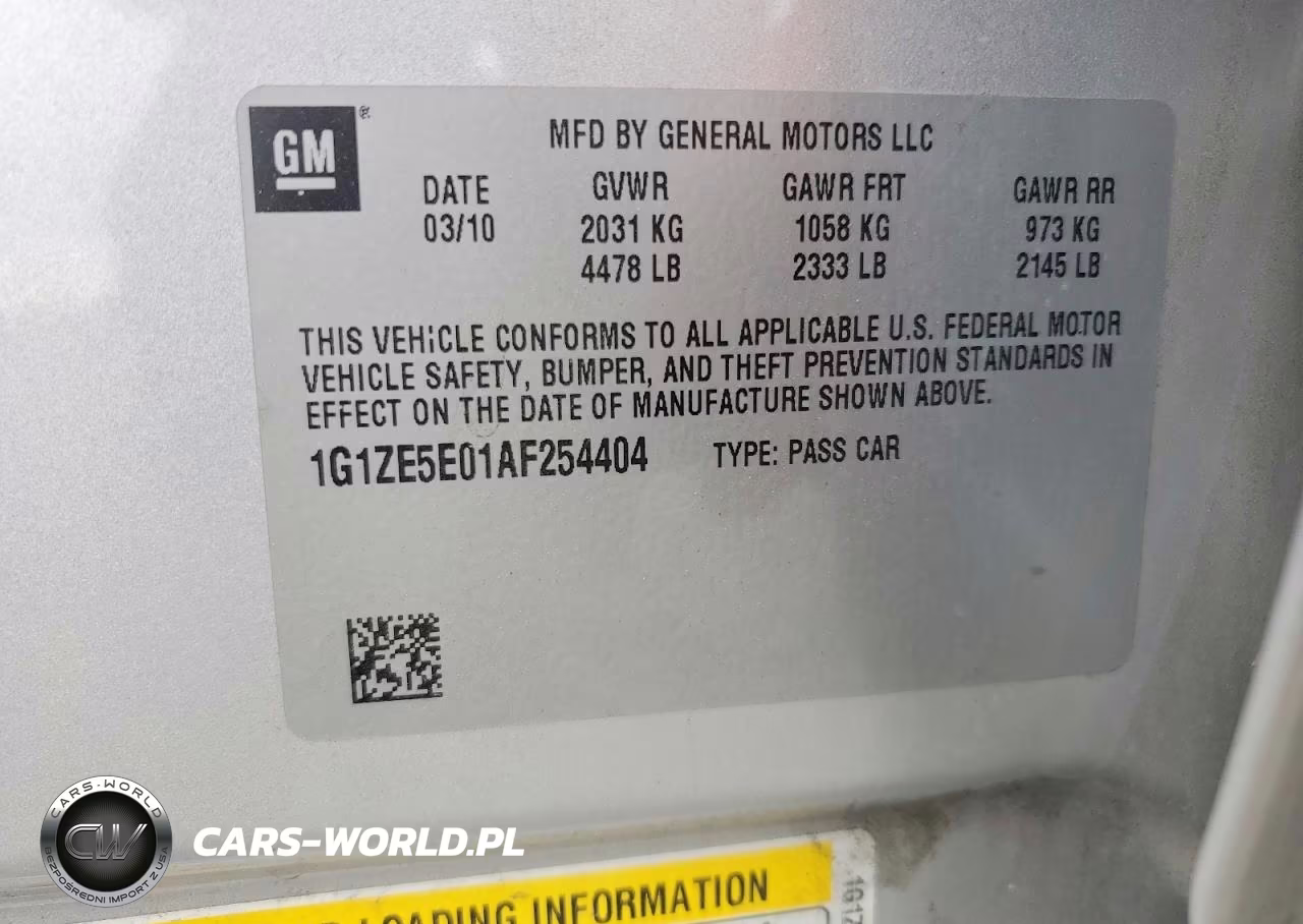 2010 Chevrolet Malibu Ltz VIN:1G1ZE5E01AF254404 - 12