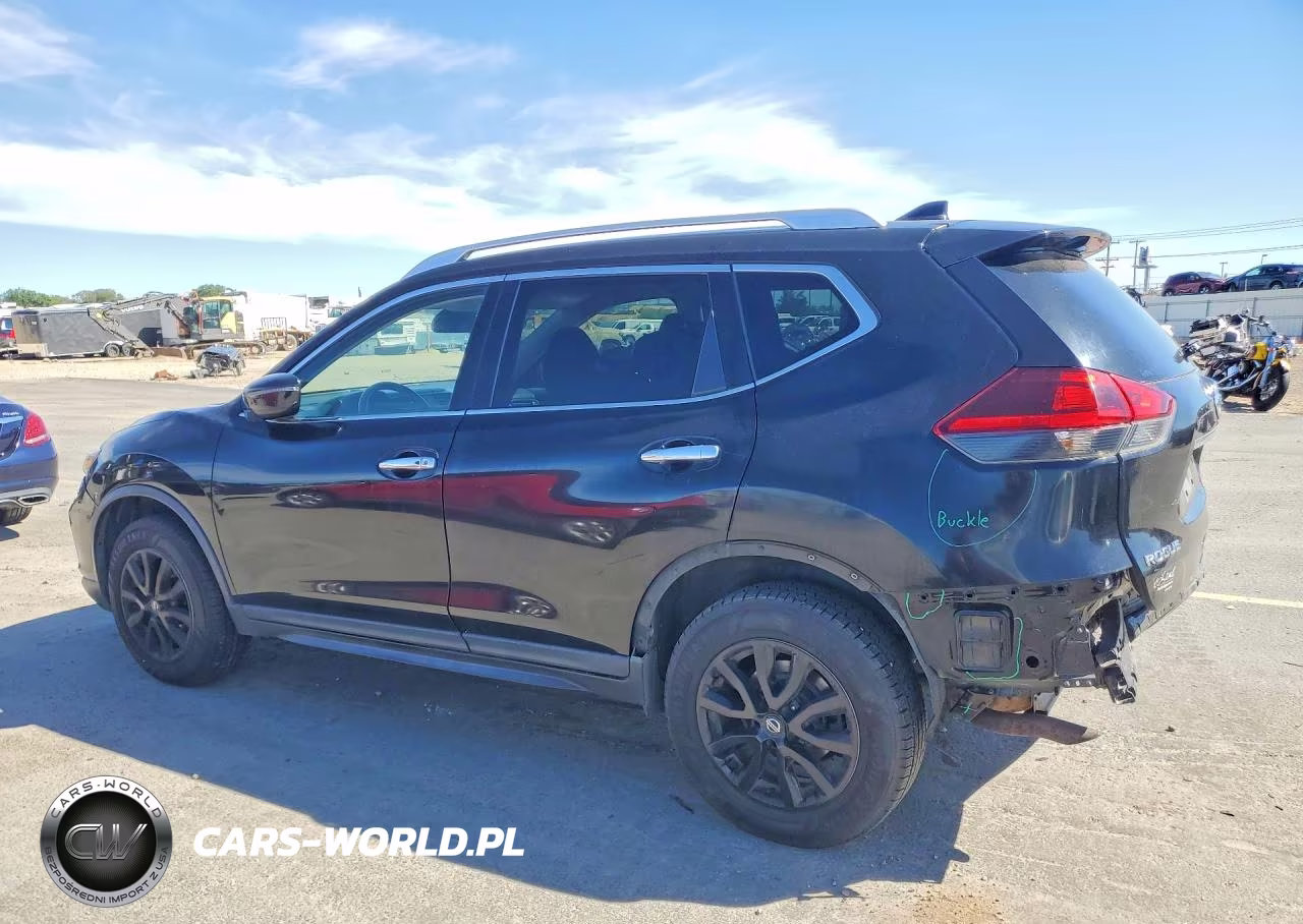 2019 Nissan Rogue Sv VIN:KNMAT2MV4KP507314 - 2