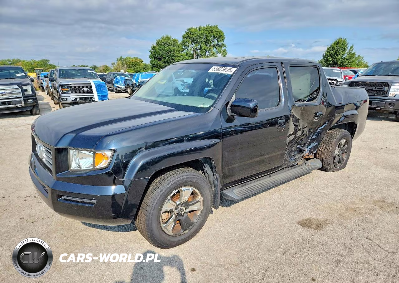 2006 Honda Ridgeline Rtl VIN:2HJYK16596H550691 - 1