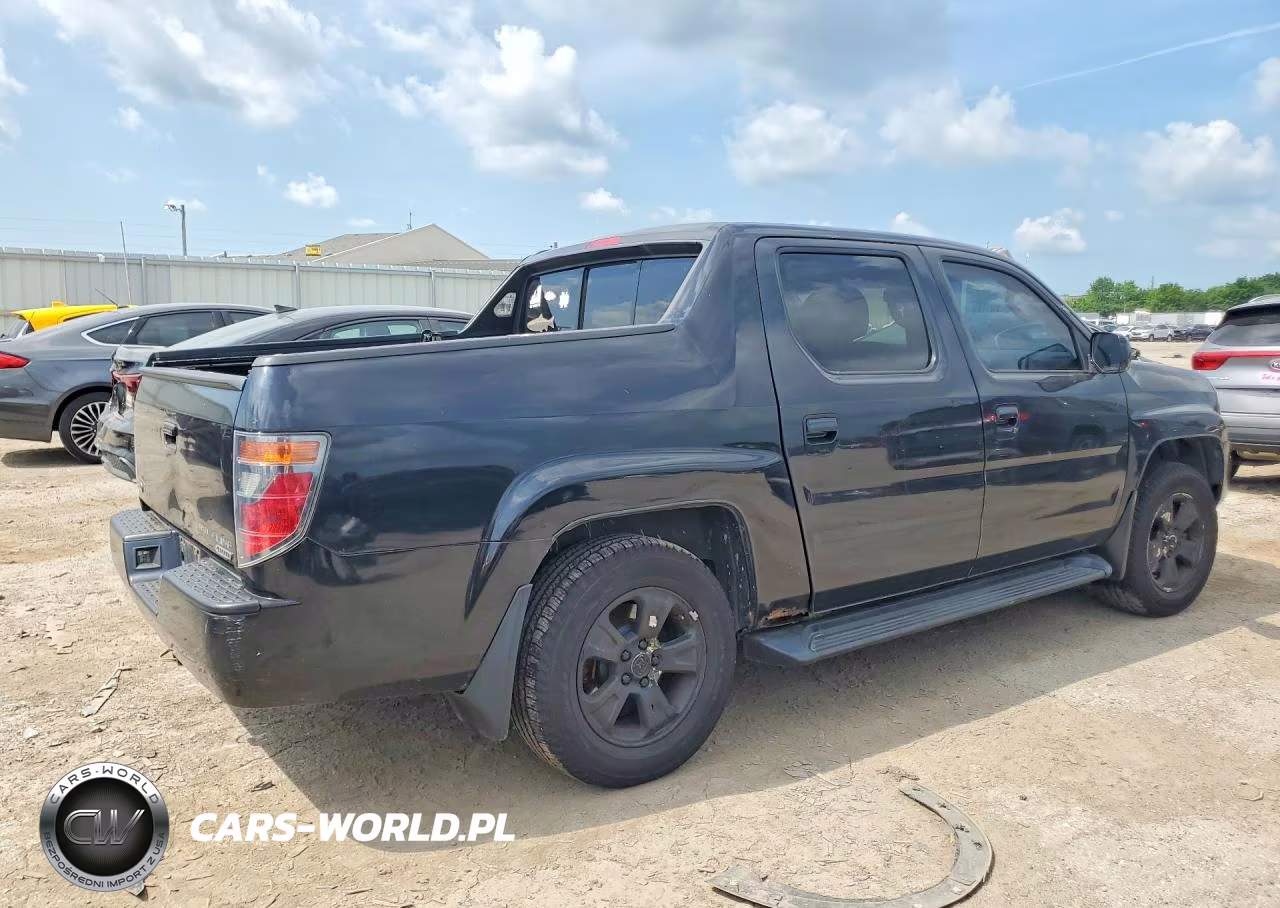 2006 Honda Ridgeline Rtl VIN:2HJYK16596H550691 - 3