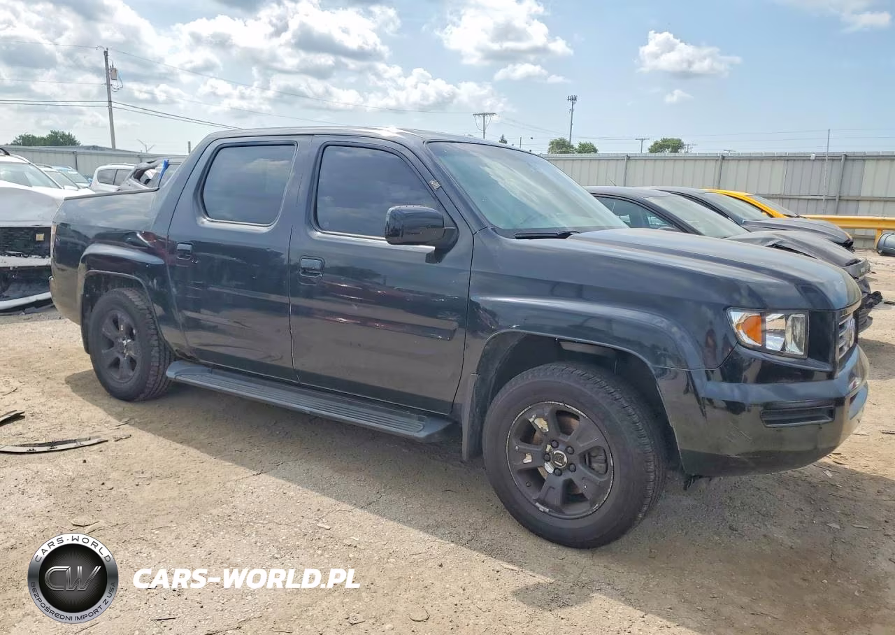 2006 Honda Ridgeline Rtl VIN:2HJYK16596H550691 - 4