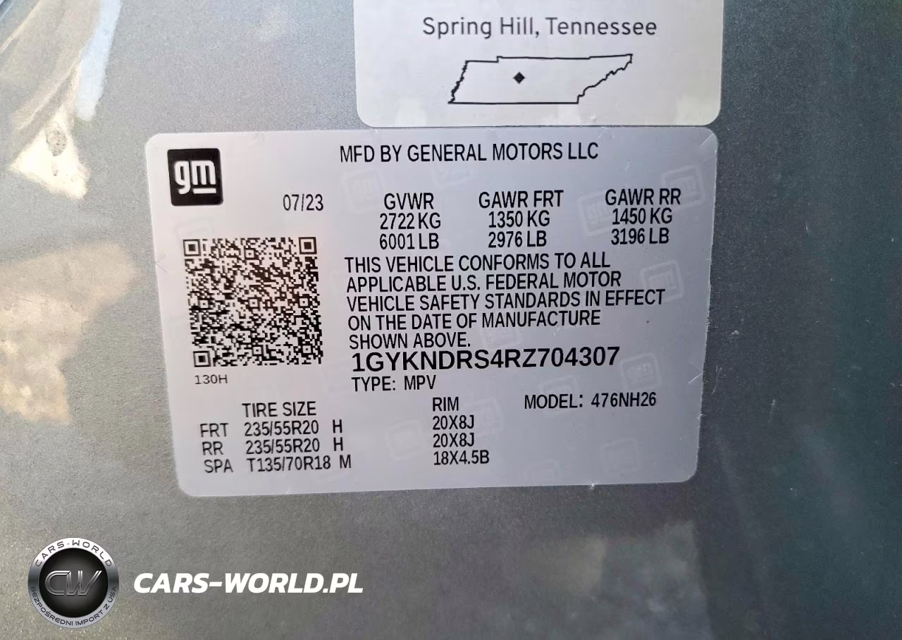 2024 Cadillac Xt5 Premium Luxury VIN:1GYKNDRS4RZ704307 - 13