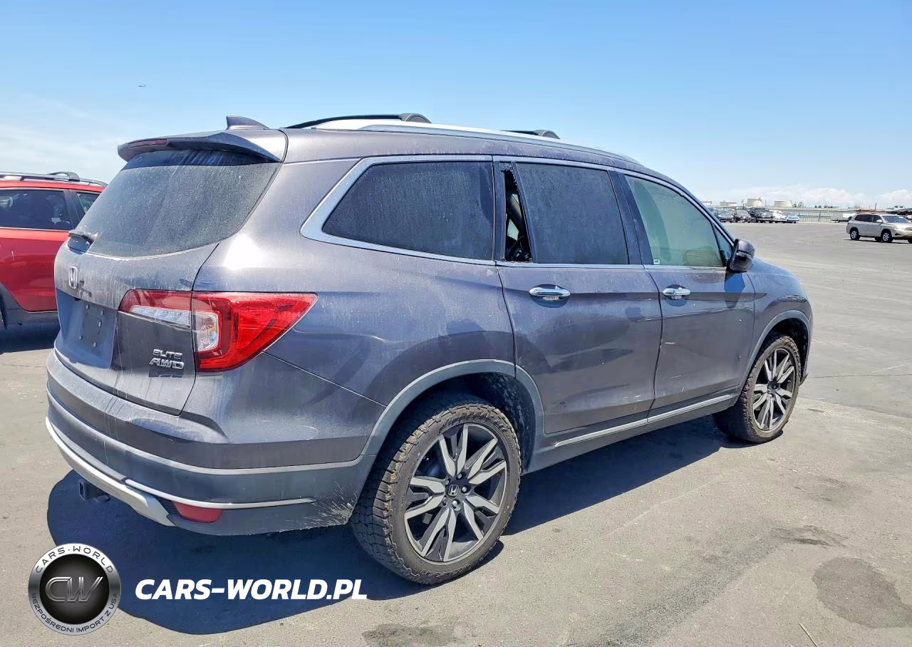 2020 Honda Pilot Elite VIN:5FNYF6H00LB005262 - 3