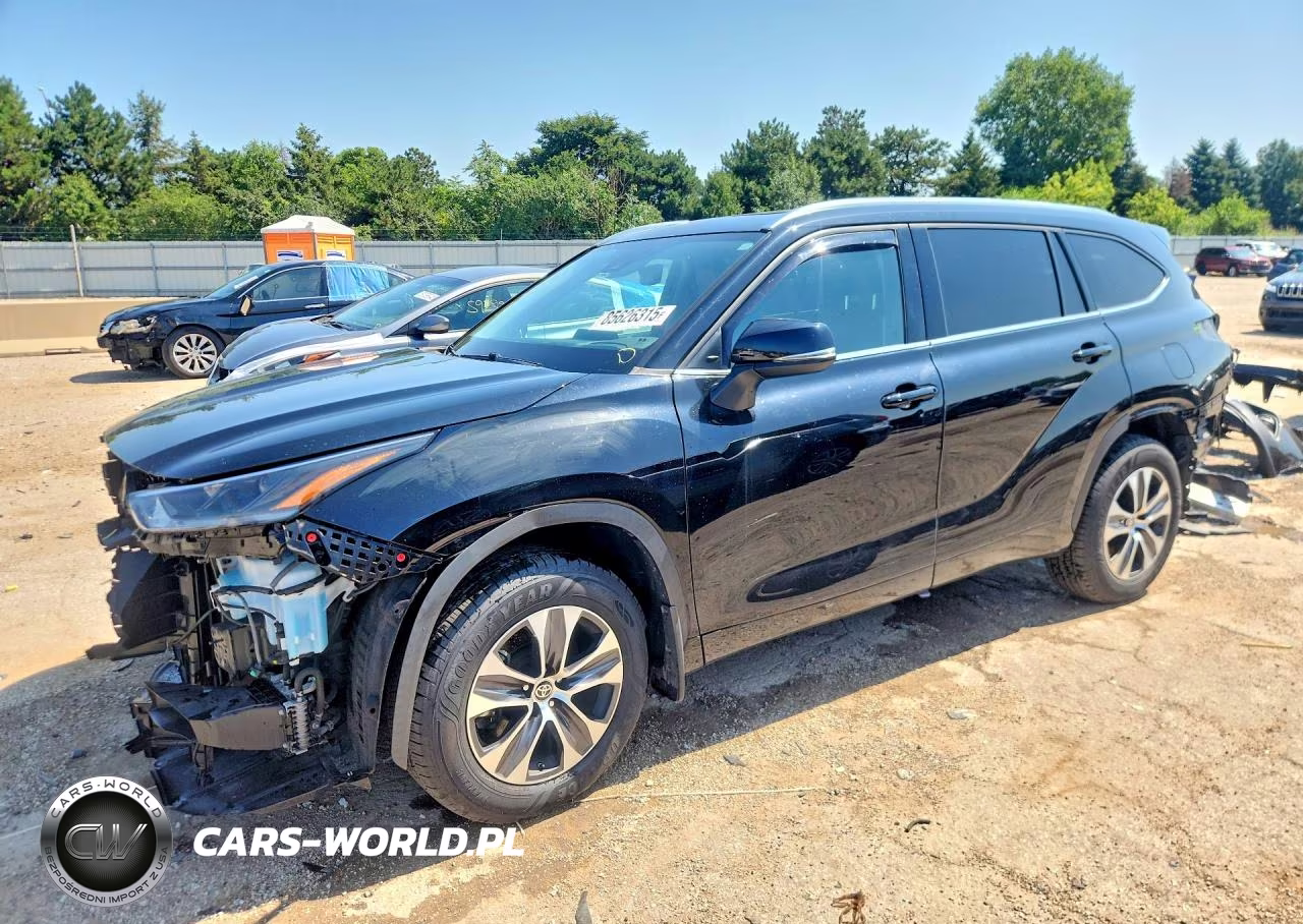 2021 Toyota Highlander Xle VIN:5TDHZRBH8MS093787 - 1