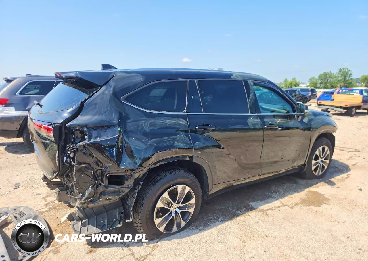 2021 Toyota Highlander Xle VIN:5TDHZRBH8MS093787 - 3