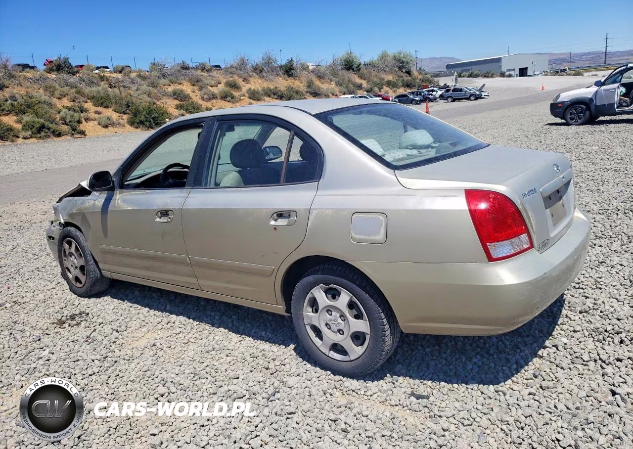 2001 Hyundai Elantra Gls VIN:KMHDN45D81U091224 - 2